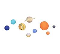 9pcs Solar System Model Kit 3D Planet Model for Kids Planet Models Astronomy Science STEM Space Learning for Kids, Prechool Educational Model Gift for Boys Girls