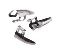 9Pcs Stainless Steel Finger Picks for Guitar Bass Banjo Ergonomic Design for for Music Lovers Beginners Protects Fingernails