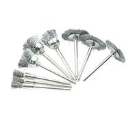 9pcs Steel Brush Wire Wheel Brushes Die Grinder Rotary Tool Electric For The Engraver
