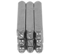 9pcs Steel Number Stamp Set for Leather Crafters and Workshop Marking | Number Impressions, Steel Construction, Finish, Compact Case, for Wallet and Plastic Parts