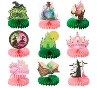 9pcs Strawberry 1st Birthday Honeycomb Centerpieces One Year Old Birthday Party Decorations Sweet ONE Strawberry Tabletop Centerpieces Baby Shower First Birthday Table Topper Sign Decorations