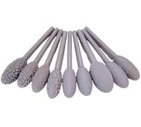 9pcs Texture Tool Sets for Clay Art One Set, Clay Modeling Pattern Rollers Kit, Clay Texture Rolling Emboss Plaid Hand Rollers for Handcraft