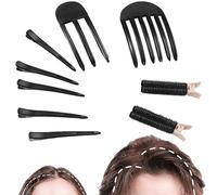 9PCS Volume Hair Clips, 3/6 Teeth Hair Volume Tool, Sectioning & Volume Fluffy Clips for Roots Hair Curler Styling, Salon and Home Hair Cutting Clips Makeup Hairdresser Accessories for Women Girls