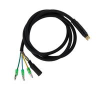 9PIN Hub Motor Cable for KT Controller, Waterproof Extension Cable with Gold-Plated Contacts, 60cm/130cm Options, IPX6 Rated, 1.5mm²+0.2mm² Wire, for E-for Bike Wheel Hub Motor Modification