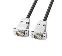 9Pin RS232 Cable Male/Female Connectors Wire 28AWG Shielded Extension Cord For Computers Male Female Data Cable