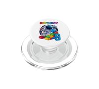 9th Birthday Astronaut Space Building Blocks Bricks Boys Kid PopSockets PopGrip for MagSafe