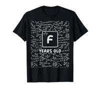 9th Birthday Design Periodic Table Of Elements 9 Years Old T-Shirt