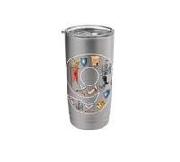 9th Birthday Knight Castle 9 Years Old Boys Medieval Stainless Steel Insulated Tumbler
