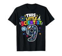 9th Birthday Science This Little Scientist is 9 Years Old T-Shirt
