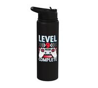 9th Grade Graduation High School, Level 9 Complete Graduate Stainless Steel Insulated Water Bottle