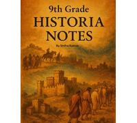 9th Grade Historia Notes