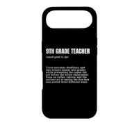 9th Grade Teacher Definition Funny Back to School Case for iPhone Air