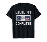 9th Wedding Anniversary 9 Year Him & Her Level 9 Complete T-Shirt