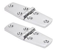 9Tong Marine Mount Door Hinges Steel Stainless Hatch Boat Hinge Hardware Heavy Duty Boat Hinge Deck Cabinet SUS316 2pcs 38 mm x 102 mm