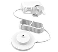 9V 1.5A Charger Compatible with Toniebox Audio Player Base Station, Replacement Power Adapter with 1.8m Cable and Charging Dock, Power Cord for Kids Audio Player with Cable Ties