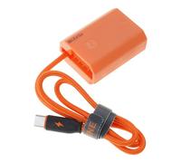 9V 12V Type C for A7III A7C DSLR Camera Input into FZ100 Dummy Battery Type C Dummy Battery for Live Streaming and Shooting