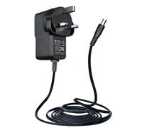 9V 1A/1000mA 0.8A Power Supply Adapter with 3M Long Cord, 9V AC Adapter for Effects Pedals, Casio Piano Keyboards, Label Makers and More, DC Plug 5.5mm x 2.1mm, Center Negative, UKCA Certified