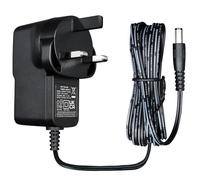 9V 1A 9W 3M Long Pedal Power Supply Adapter, DC Jack Center Negative, AC to DC Switching Adapter (Input 100-240V, Output 9Volt 1Amp/1000mA), PSU Wall Mount Transformer Plug, UKCA Listed