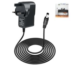 9V 2A DC Power Supply for RockJam Keyboard Piano, Guitar Pedal & Reebok Exercise Bike, 18W AC Power Adapter for RockJam RJ5061 RJ361 RJ-661 RJ761 RJ549 RJ654 for Reebok GB50 GB40s Exercise Bike Tip