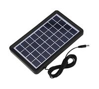 9V 3W Poly Silicon Solar Panel High 93% Light Transmittance High Conversion Efficiency Solar Cell Module for Outdoor Lighting and Battery Charging