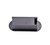 9V Battery Case for Guitar Pickup Battery Holder Battery Box Reusable Plastic Musical Instrument Accessories Black 1 Pcs Professional