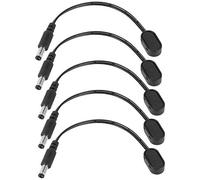 9V Battery Clip Connector, Battery Clip Converter Snap Connector Stable Power Supply for Guitar Effect Pedal