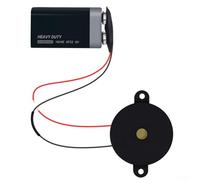 9V Battery Continuity Test Buzzer Multimeter for Fast Wire Short Testing and Data Analysis