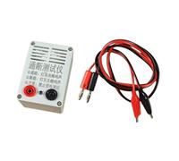 9V Buzzer Continuity Tester for PCB Cable Wire and Switch Testing 100Db Alarm with Led Indicator 20Ma Current Loop Abs Material White