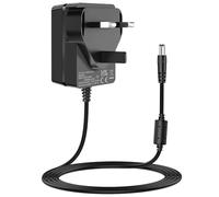 9V Charger for Crosley Record Player Power Cord UKCA, 9V 2A Power Supply Adapter Compatible with 9Vdc Crosley Cruiser Portable Turntable Record Player CR8005A CR221CR8005C I II III Series.