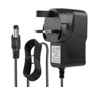 9V DC 1A Guitar Pedal Power Supply Adapter, 9V1A Power Adapter Center Negative Sleeve Positive, Wall Charger for Guitar Effects with 6.6ft Cable for Guitars Bass Effects Pedal Stompbox Noise Reduction