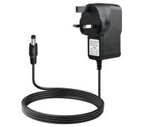 9V DC Power Supply Adapter for RockJam Keyboard RJ661 RJ761 RJ654 RJ461, 2M UK Plug Power Supply with 5.5mm x 2.5mm Plug for Reebok Exercise Bike GB50 GB40s, 9V 2A Charger Adapter Center Positive