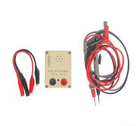 9V Driven Continuity Tester Featuring Buzzer Sound and LED Indicator for Wire Cable PCB and Switch Function Test (tester - line - clip)