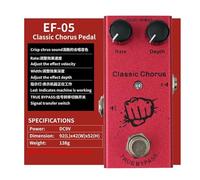 9V Electric Guitar Effect Pedal With 10 Sound Options Small Effects Pedals For Concert Stage Practice Live Studio Single Type Electric Effect Pedal