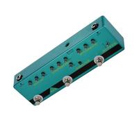 9V Power Guitar Effects Pedal with Delay Overdrive Distortion Lift Buffer, Compact 5 in 1 Analog Stompbox with True Bypass for Guitar Bass True Bypass Bass Rehearsal Practice