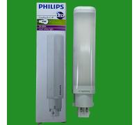 9W (=26W Direct Retrofit) Philips LED G24q-3, 4 pin PLC Light Bulb 4000K 840