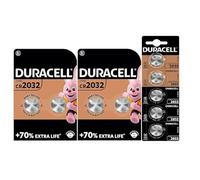 9X Duracell CR 2032 (1 Blister Pack of 5 Batteries + 2 Blister Packs of 2 Batteries) 9 Batteries (DL/CR2032)