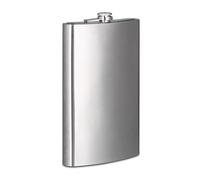 9x XXL Flask, 1.8 Liters, Stainless Steel Hip Flask for Camping, Parties as Gift