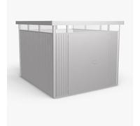 9x10 Biohort HighLine H5 Metal Shed - Double Door - Metallic Silver