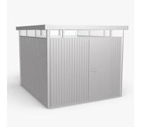9x10 Biohort HighLine H5 Metal Shed - Single Door - Metallic Silver