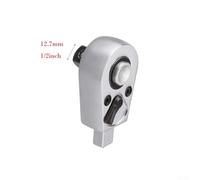 9x12mm Ratcheting Torque Wrench with Ergonomic Grip and Clear Scale - Heat-Treated Steel Adjustable Click-Type Wrench for Automotive, Mechanical &(12.7mm)