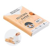 9x13In Precut Parchment Sheet,300Pcs Non-Stick Baking Paper | non-toxic Baking Paper parchment Oil Proof& Non-Stick for Oven, Air Fryer Grilling, Steaming and Cooking Bread