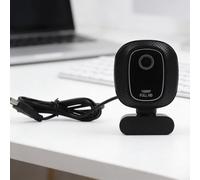 9x3.5x7cm 4K Webcam with Lens Cover Black | for ultra HD 4K sensor, live streams, clear conference calls, plug-and-play USB, wide compatibility(1080)