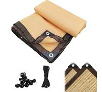 9x31 FT Garden Mesh Tarp - Easy Hang Sun e Cover with Grommets, Ideal for Outdoor Patio, Deck, Backyard Sun Protect & UV Blocker