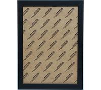 9x6 Inch Black Wooden effect, Thin Photo/picture frame with elegant classic design. Perfect frame for home and wall decor.