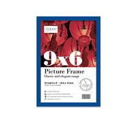 9x6 Inch Blue Photo Frame Wall Mountable and Freestanding Picture Frame Standard Photograph Size, 9" X 6" (23 X 15cm)