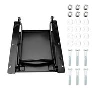 9x9 Inch Sliding Grain Gate Slide Gate Fit for Grain Silos- Black