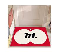 (A-1, 50X80cm 19.7X31.5in ) Minimally designed entry-level, dirt resistant silk ring bedroom, living room floor mat, bathroom non slip mat
