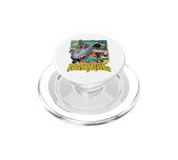 A-10 Warthog Jet Airplane Brrrt Funny Comic Graphic PopSockets PopGrip for MagSafe