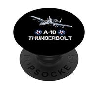 A-10 Warthog Military Aviation A-10 Thunderbolt PopSockets Swappable PopGrip