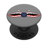 A-10 WARTHOG NOSE ART P40 P51 SHARK MOUTH TEETH THUNDERBOLT PopSockets Adhesive PopGrip